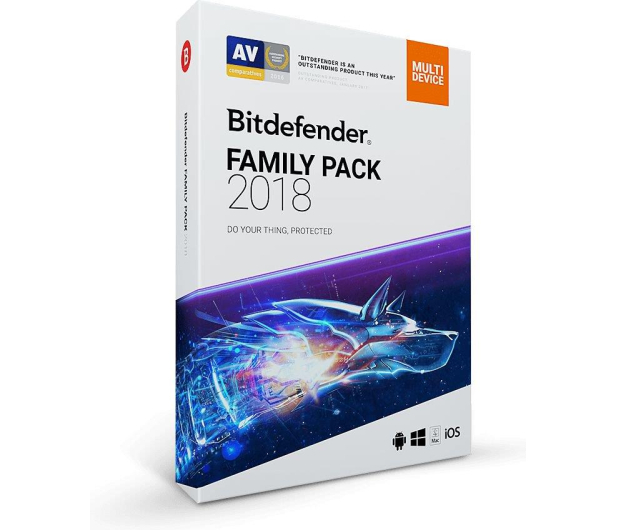 Bitdefender Family Pack 2018 Unlimited (12m.) - 383791 - zdjęcie